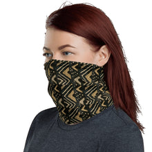 Load image into Gallery viewer, Bogolan African Print Neck Gaiter YaYa+Rule