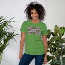 Load image into Gallery viewer, Purple African Print Color Short-Sleeve Unisex T-Shirt YaYa+Rule