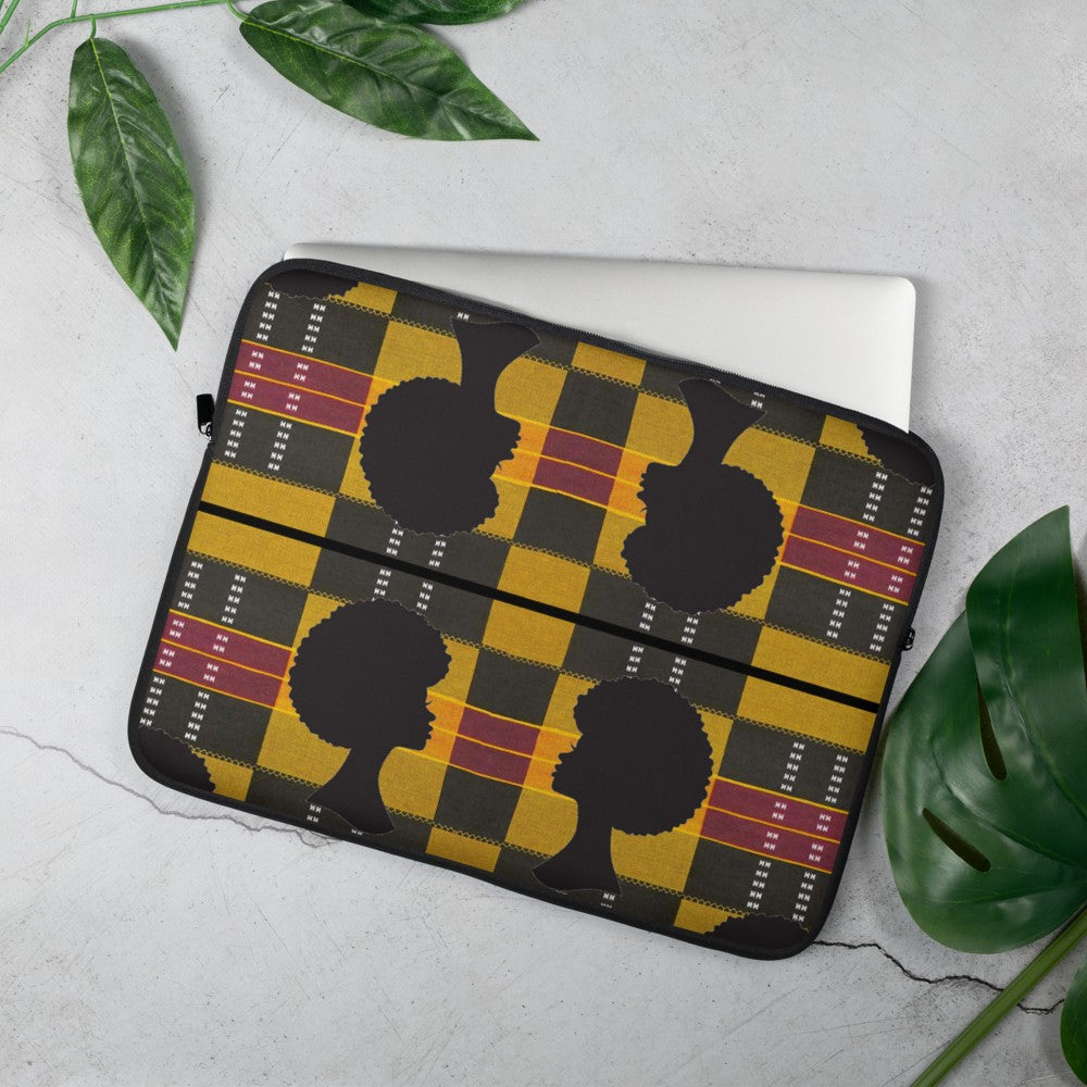 Afro African Print Laptop Sleeve YaYa Rule