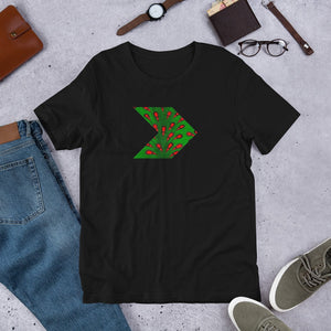 Arrow Color Short-Sleeve Unisex T-Shirt YaYa+Rule
