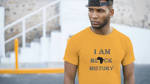 Black History African Print Short-Sleeve Unisex T-Shirt YaYa+Rule