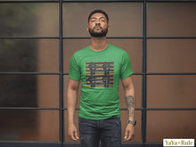 Load image into Gallery viewer, Black Power Kente Color Short-Sleeve Unisex T-Shirt YaYa+Rule