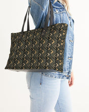 Load image into Gallery viewer, Brown Bogolan African Print Stylish Tote YaYa+Rule