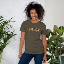 Load image into Gallery viewer, Freedom African Print Color Short-Sleeve Unisex T-Shirt YaYa+Rule