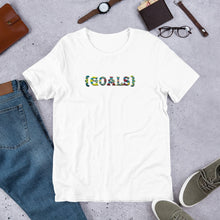 Load image into Gallery viewer, Goals African Print Color Short-Sleeve Unisex T-Shirt YaYa+Rule