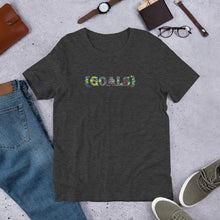 Load image into Gallery viewer, Goals African Print Color Short-Sleeve Unisex T-Shirt YaYa+Rule