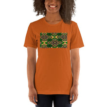 Load image into Gallery viewer, Green African Print Color Short-Sleeve Unisex T-Shirt YaYa+Rule