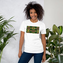 Load image into Gallery viewer, Green African Print Color Short-Sleeve Unisex T-Shirt YaYa+Rule