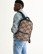 Load image into Gallery viewer, Gye Nyame African Print Small Canvas Backpack YaYa+Rule