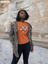 Load image into Gallery viewer, Heart African Color Print Short-Sleeve Unisex T-Shirt YaYa+Rule