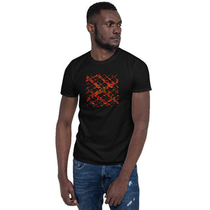 Kente Crossing African Print Short-Sleeve Unisex T-Shirt YaYa+Rule