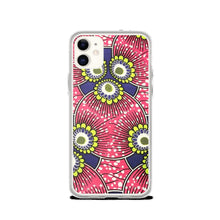 Load image into Gallery viewer, Pink African Print  iPhone Case YaYa+Rule