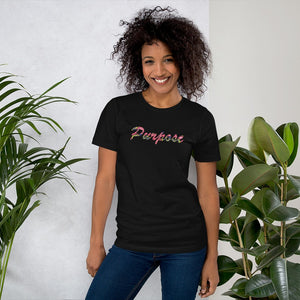 Purpose African Print Color Short-Sleeve Unisex T-Shirt YaYa+Rule