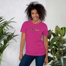 Load image into Gallery viewer, Queen African Print Color Short-Sleeve Unisex T-Shirt YaYa+Rule