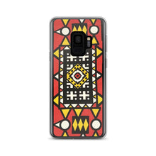 Load image into Gallery viewer, Red African Print Samsung Case YaYa+Rule