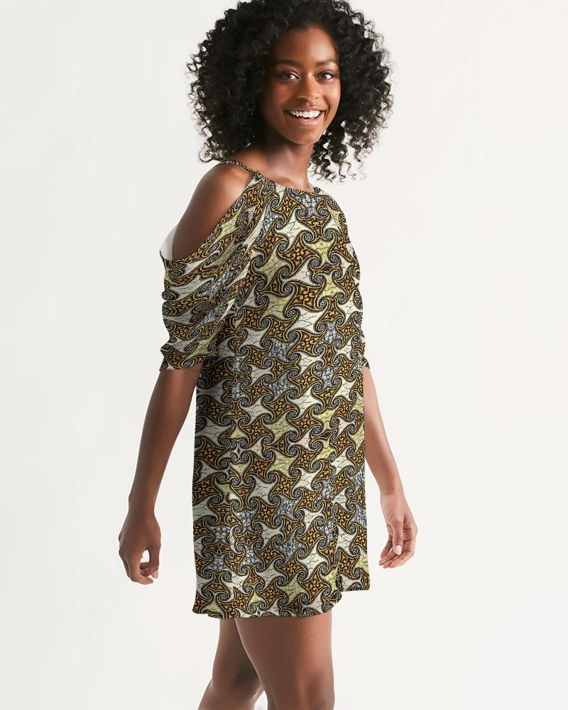 A line african sale print dress